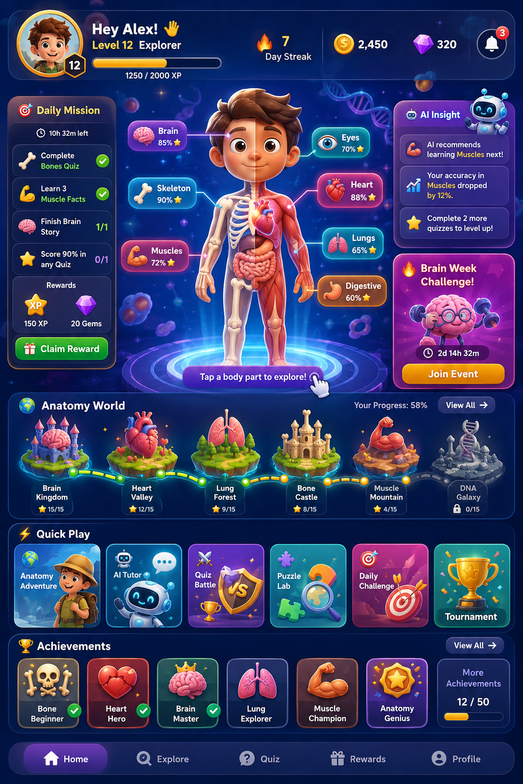 Kids Anatomy Adventure